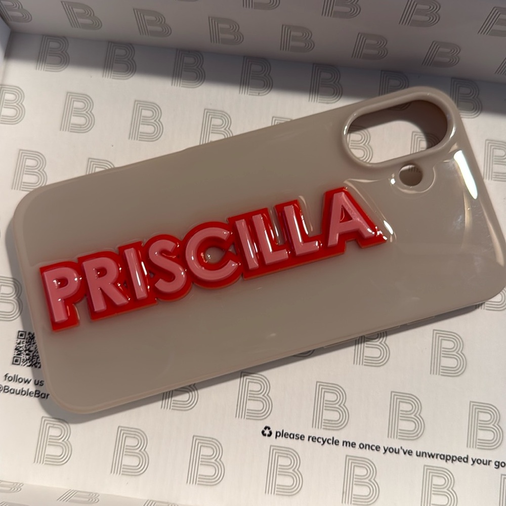 BaubleBar iPhone case for iPhone 16